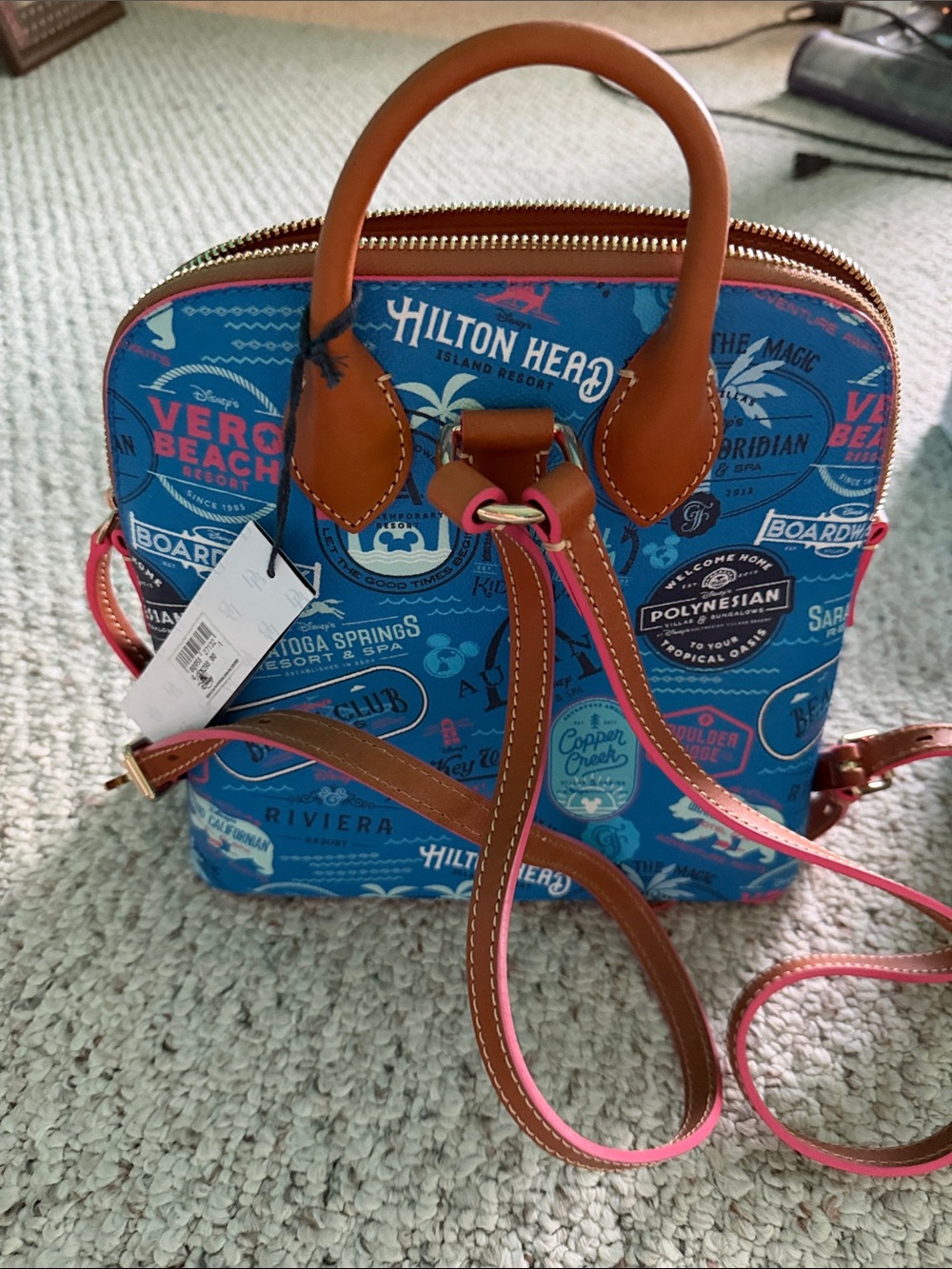 Dooney & Bourke Disney Vacation Club Workd of Treasures - Picture 7 of 10